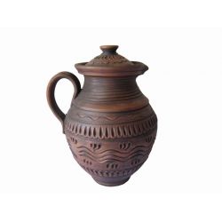 Глечик із глини Етно 